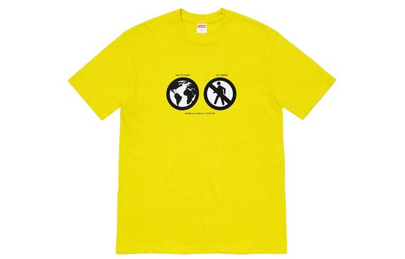 Supreme FW19 Week 1 Save The Planet Tee Sulfer T