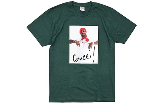 Supreme FW16 Gucci Mane Tee Green T