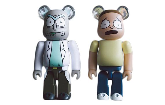 BE@RBRICK Bait Rick and Morty 100%