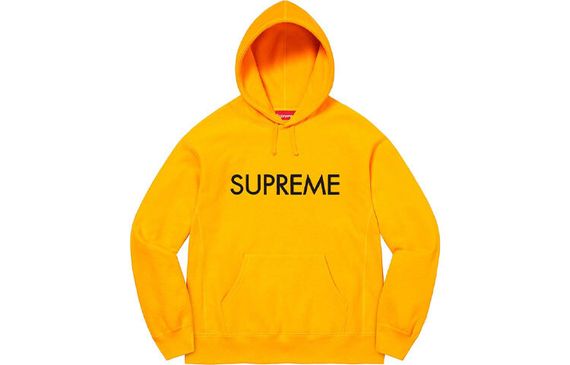 Supreme FW22 Supreme 2022 Week 2 Capital Hooded Sweatshirt Logo