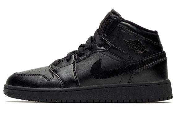 Jordan Air Jordan 1 Mid &quot;Deep Black&quot;