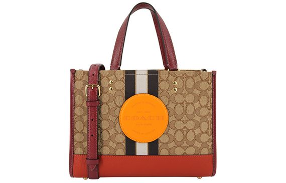 COACH Dempsey Logo Tote