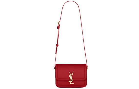 SAINT LAURENT YSL Solferino Box Logo
