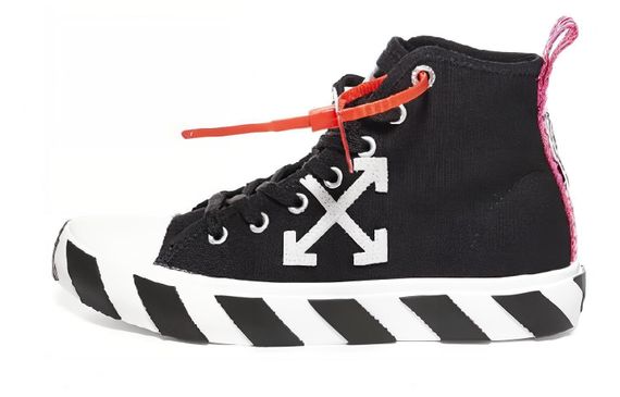 OFF-WHITE Arrow Canvas Mid Top