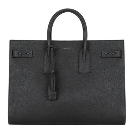 SAINT LAURENT YSL SAC DE JOUR Logo Tote