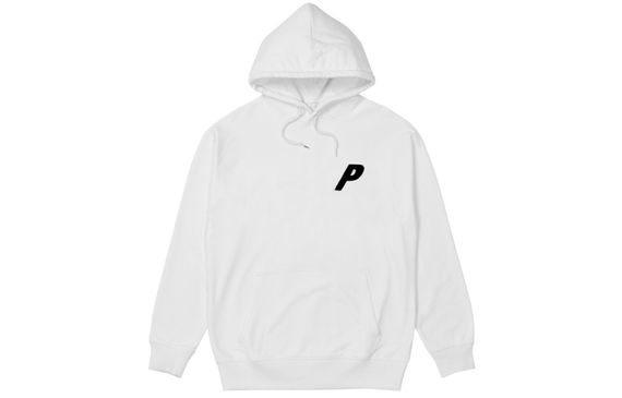 PALACE FW21 ULTIMO Tri-chenille Hood White Logo