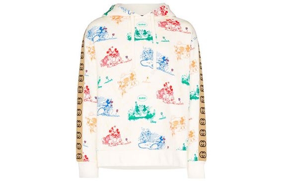 GUCCI x Disney/ Mickey Mouse Printed Hoodie