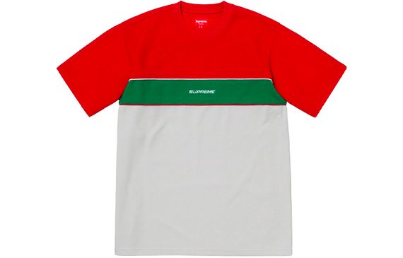 Supreme SS19 Piping Practice S/S Top logo T