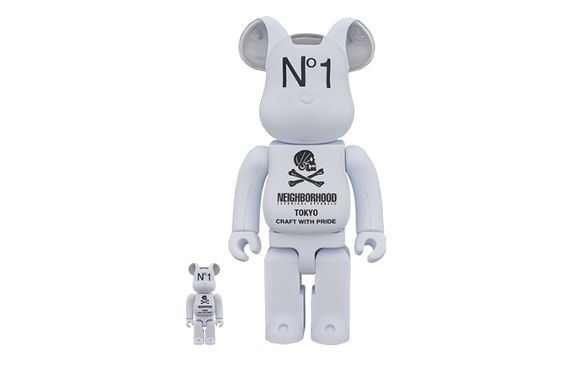 BE@RBRICK x Neighborhood Craft With Pride N1 100％+400％