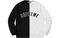 Supreme FW18 Split Crewneck Sweatshirt Black