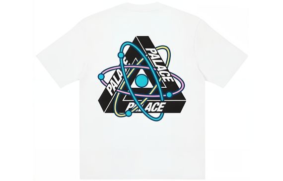 PALACE FW22 Tri-atom T-shirt White Logo T