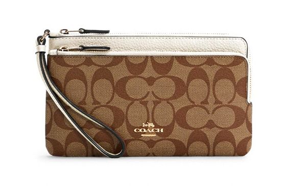 COACH Double Zip Wallet 20