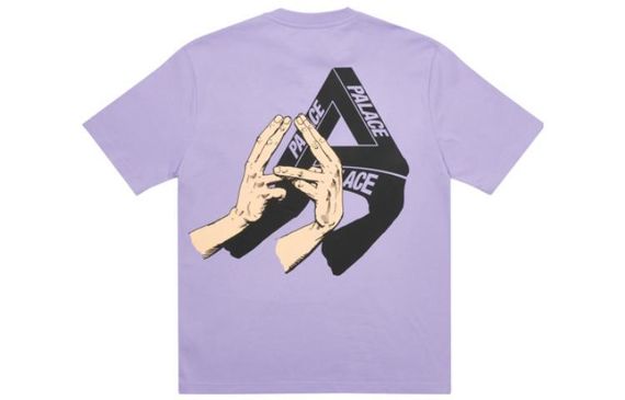 PALACE SS22 Valley of the Shadows T-shirt Violet T