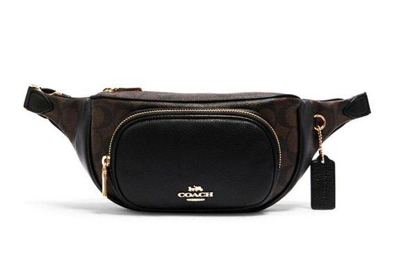 COACH Court Belt Logo