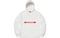 Supreme SS19 Zip Pouch Hooded Sweatshirt White Logo