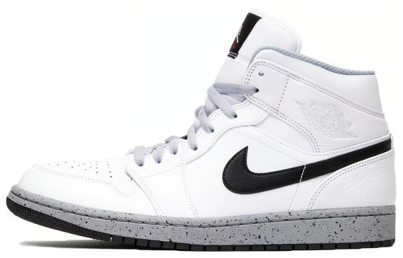 Jordan Air Jordan 1 Mid White Cement