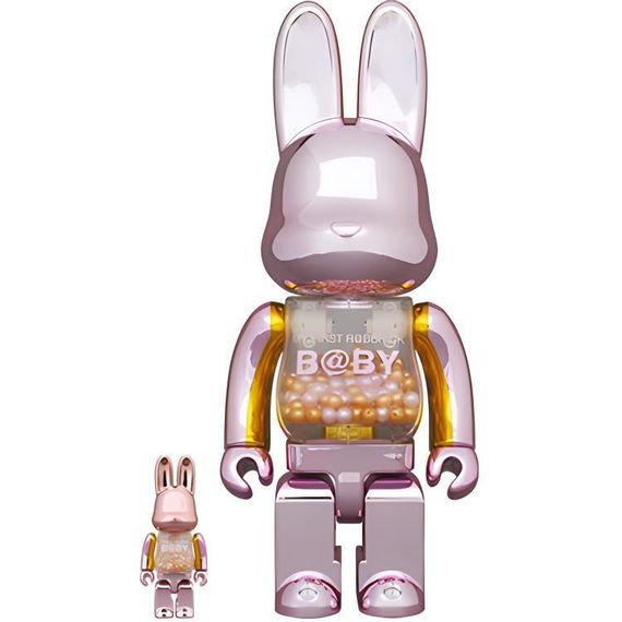 BE@RBRICK R@BBRICK MY FIRS PINK GOLD Ver