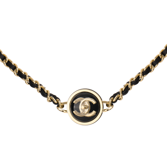 【23 】 CHANEL 23p C logo chocker /