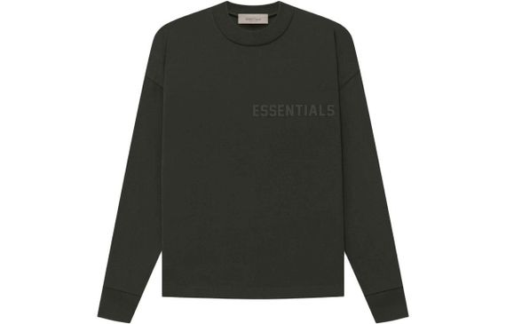 Fear of God Essentials SS23 Essentials L S Tee Off Black Logo T