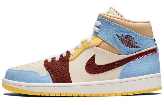 Jordan Air Jordan 1 Mid“Fearless” X Maison Chateau