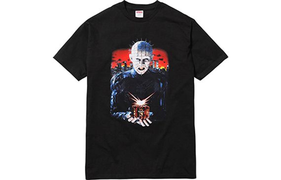 Supreme SS18 Hellraiser Hell on Earth Tee Black T