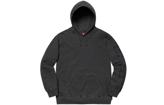 Supreme SS19 Overdyed Hooded Sweatshirt