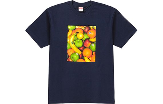 Supreme SS19 Fruit Tee Navy T