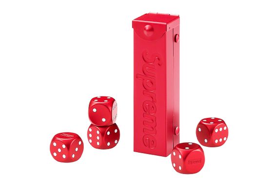 Supreme 21ss Aluminum Dice Set