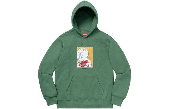 Supreme FW19 Week 3 Nose Bleed Hooded Sweatshirt