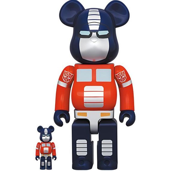 BE@RBRICK OPTIMUS PRIME 100%400%