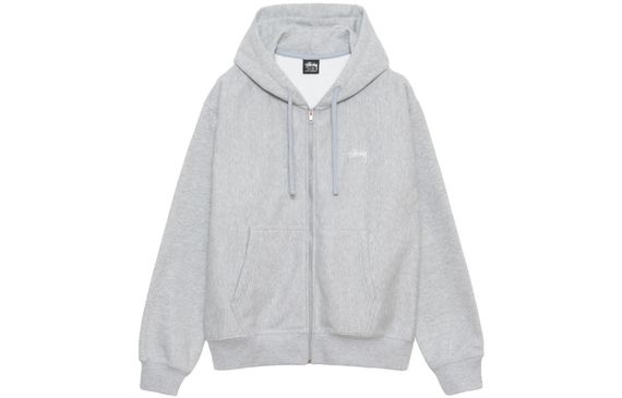 Stussy Stock Logo Zip Hoodie