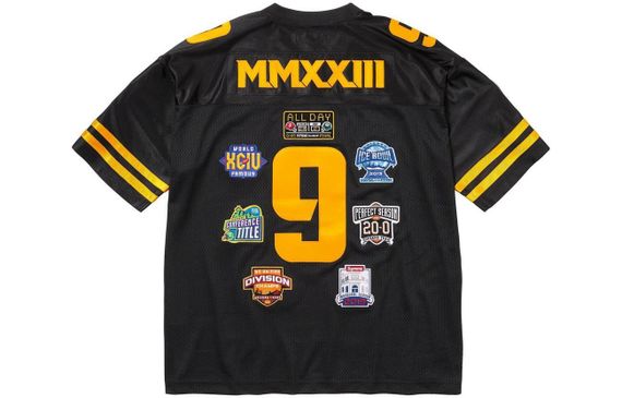 Supreme FW23 WEEK2 CHAMPIONSHIPS EMBROIDERED FOOTBALL JERSEY V