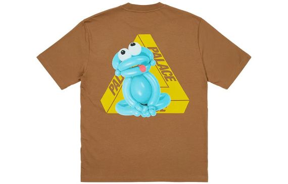PALACE 2023 Tri-Twister T-Shirt Mocha Logo T