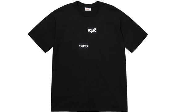 Supreme FW18 x Comme des Garcons SHIRT Split Box Logo Tee Logo T