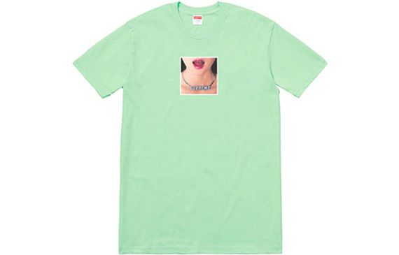 Supreme SS18 Necklace Tee Mint T