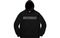 Supreme FW18 Perforated Leather Hooded Sweatshirt Black Logo