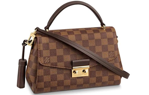 LOUIS VUITTON Croisette S-lock Damier Ebene
