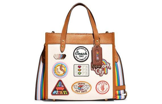 COACH Field 22 Logo Tote /