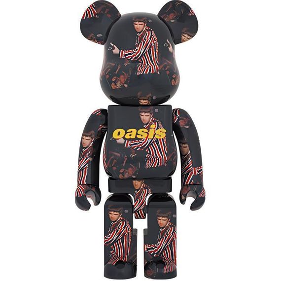BE@RBRICK 1000% OASIS KNEBWORTH 1996 Noel Gallagher 70cm