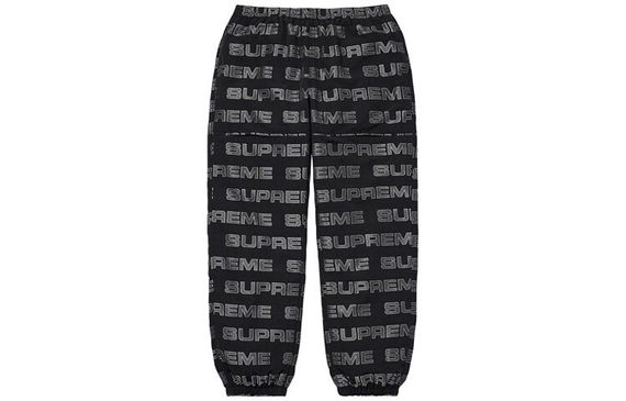 Supreme Week1 Logo Ripstop Track Pant Logo