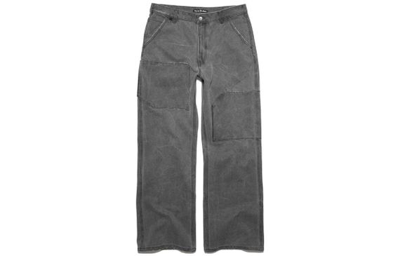 Acne Studios FW23 Patch Canvas Trousers cleanfit