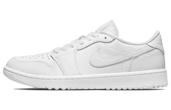 Jordan Air Jordan 1 Low Golf &quot;Triple White&quot; Logo