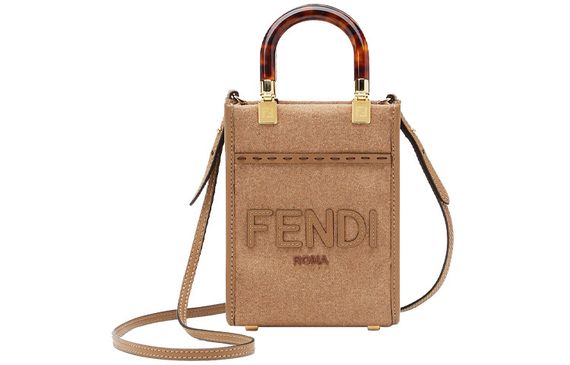 FENDI Sunshine Logo Tote