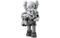 Kaws Clean Slate Vinyl Figure Grey 17.8cm