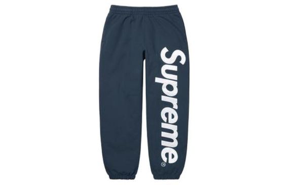 Supreme FW22 Week 9 Satin Appliqué Sweatpant Logo