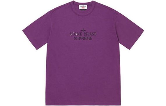 Supreme Week 12 x STONE ISLAND SS22 S/S Top Logo T