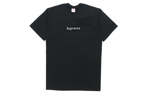 Supreme SS19 x Swarovski Box Logo Tee BOGO T