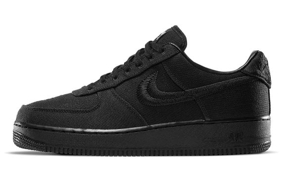 Stussy x Nike Air Force 1 &quot;Triple Black&quot;