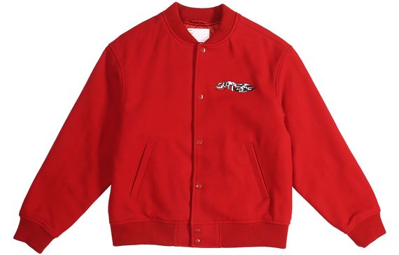 Supreme FW19 Week 4 Delta Logo Varsity Jacket