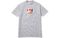 Supreme SS18 Necklace Tee Heather Grey T